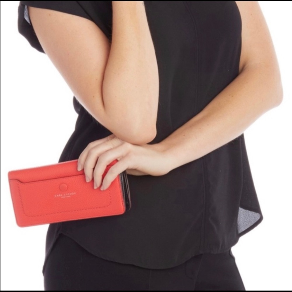 Marc Jacobs Open Face Leather Wallet